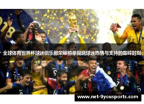 全球体育世界杯球迷俱乐部荣耀榜单揭晓球迷热情与支持的巅峰时刻